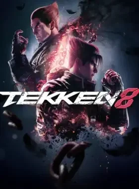 TEKKEN 8 official artwork featuring key characters in dynamic fighting poses