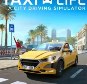 Taxi Life: A City Driving Simulator PC Steam CD Key cover image