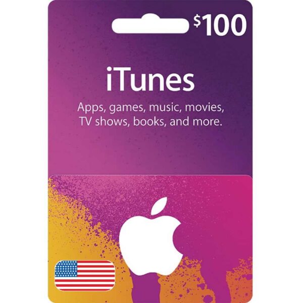 Apple Gift Card- 100 USD-USA